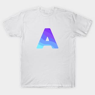 A logo gradient color T-Shirt